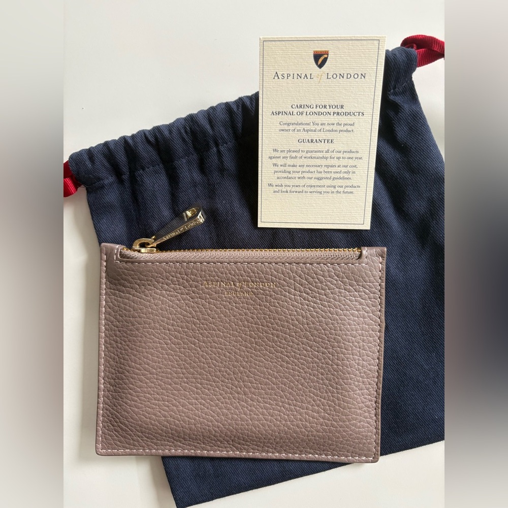 Aspinal of London flat pouch